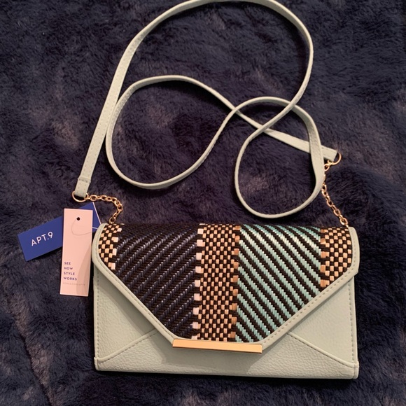 Apt. 9 NWT Safe Keeper RFID-Blocking Crossbody Wallet Handbag - Picture 1 of 10
